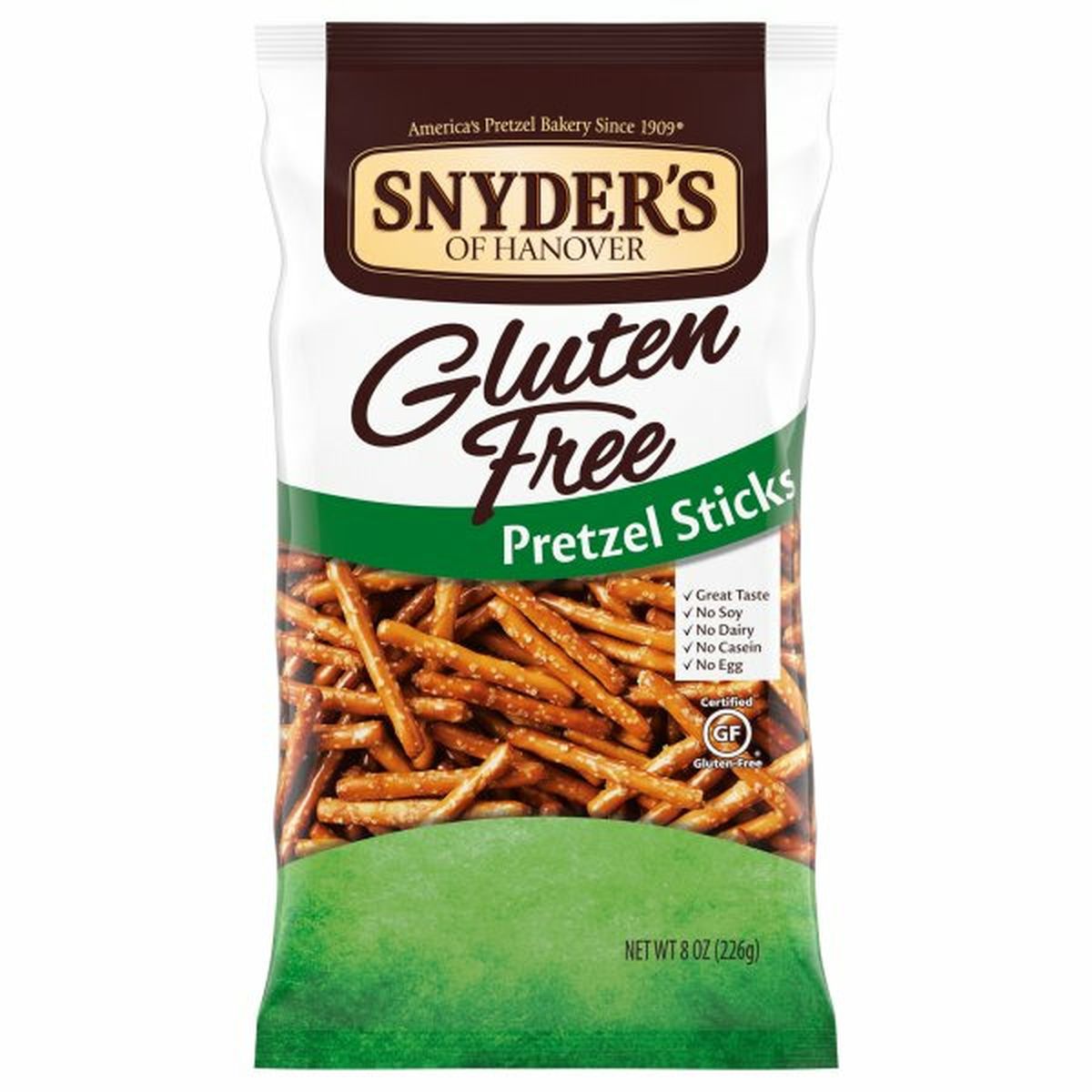 Calories in Snyder's of Hanovers Pretzel Sticks, Gluten Free