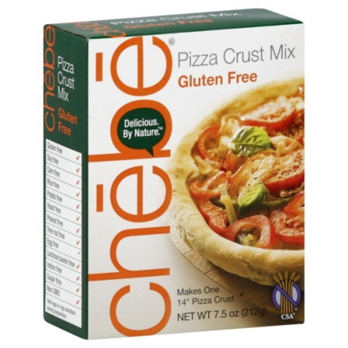 Calories in Chebe Bread Pizza Crust Mix
