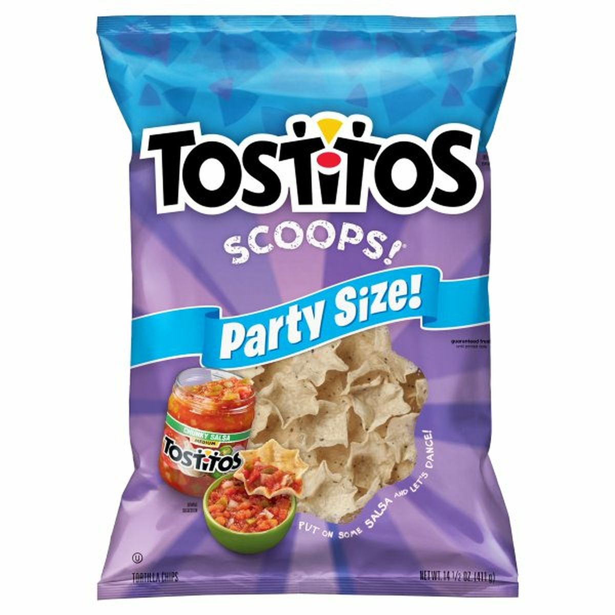 Calories in Tostitos Scoops Tortilla Chips, Corn