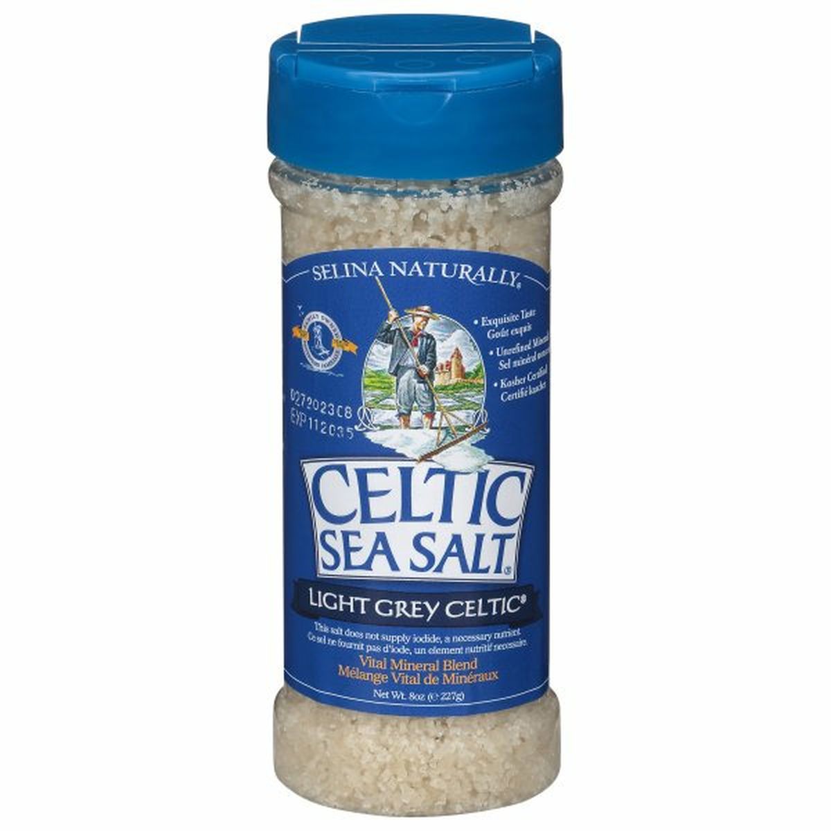 Calories in Celtic Sea Salt Sea Salt, Light Grey Celtic, Vital Mineral Blend