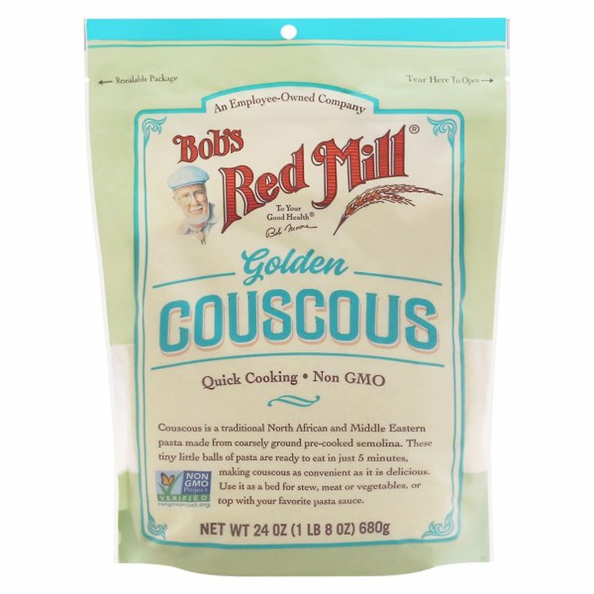 Calories in Bob's Red Mill Couscous, Golden