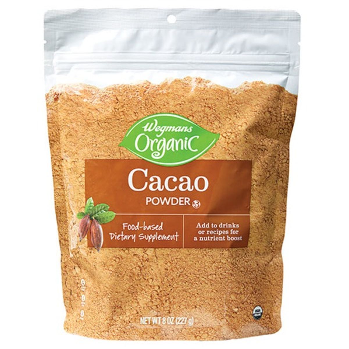 Calories in Wegmans Organic Cacao Powder