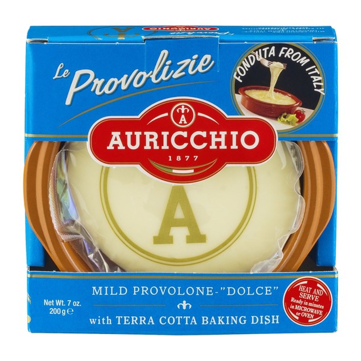 Calories in Auricchio Provolone Fonduta