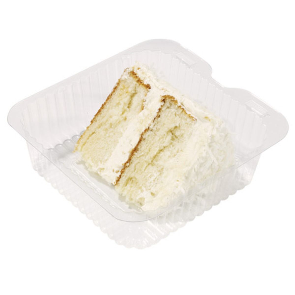 Calories in Wegmans Coconut Cake Slice