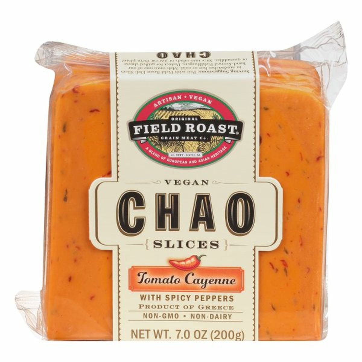 Calories in Field Roast Chao Chao Slices, Vegan, Tomato Cayenne