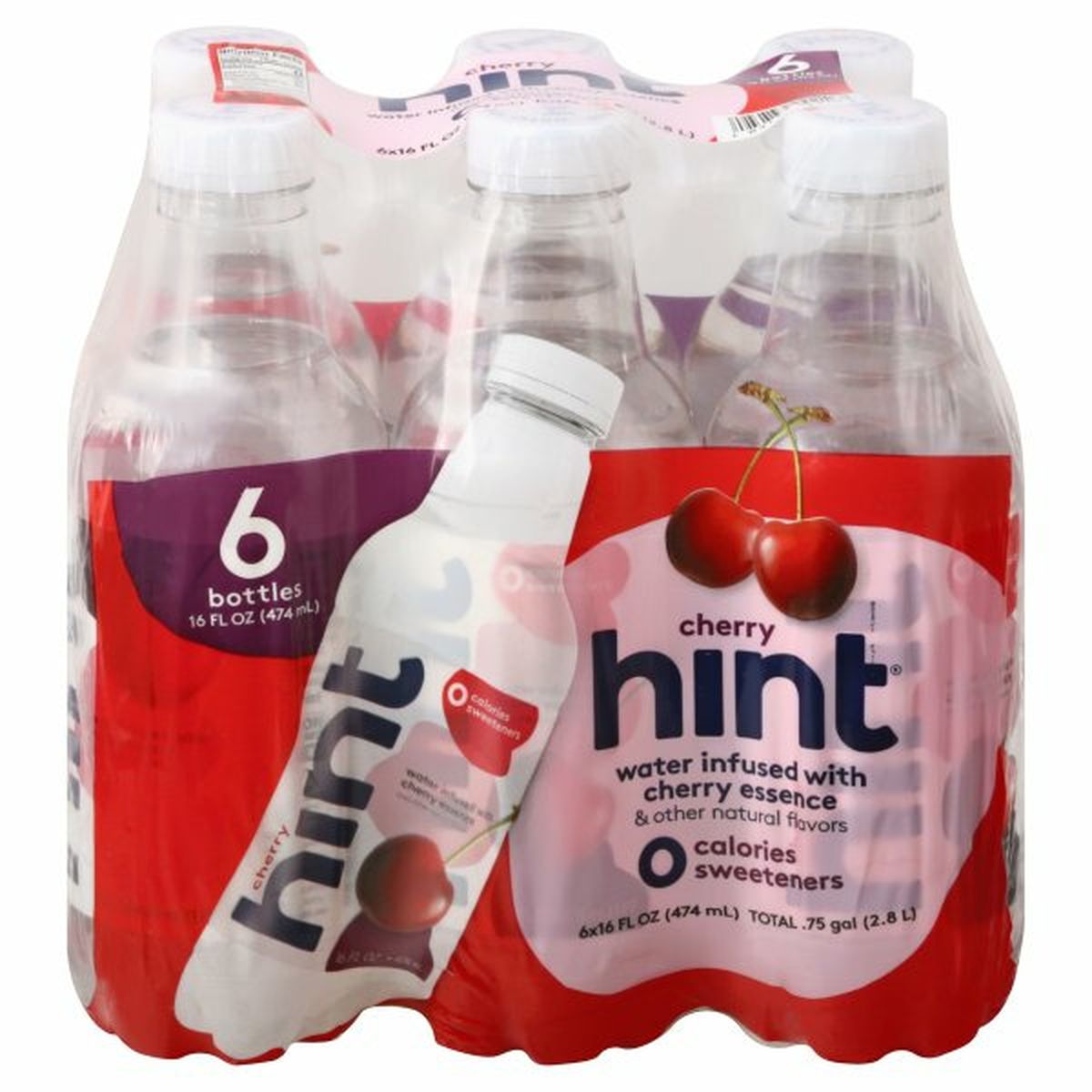 Calories in hint Infused Water, Cherry