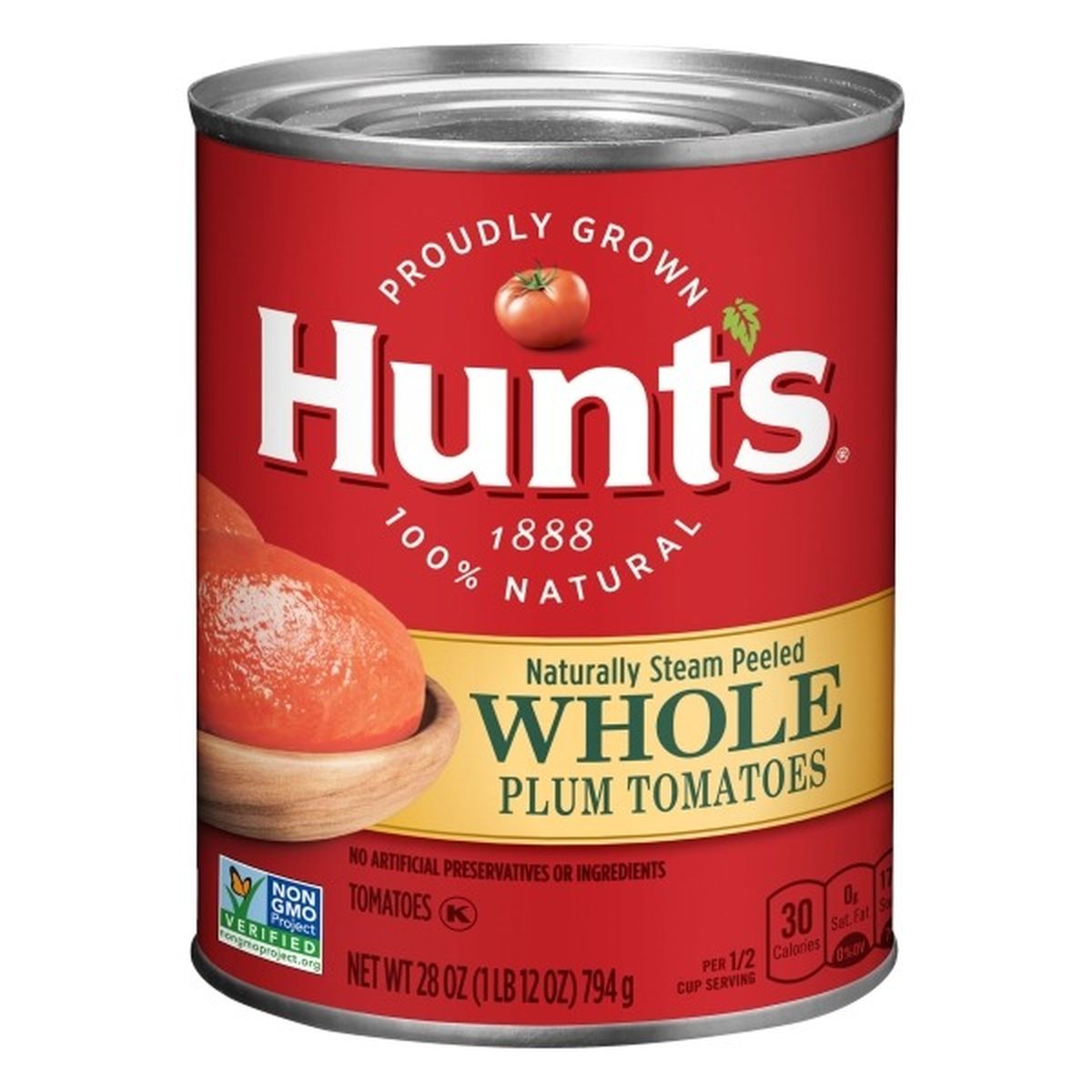 Calories in Hunt's Tomatoes, Plum, Whole