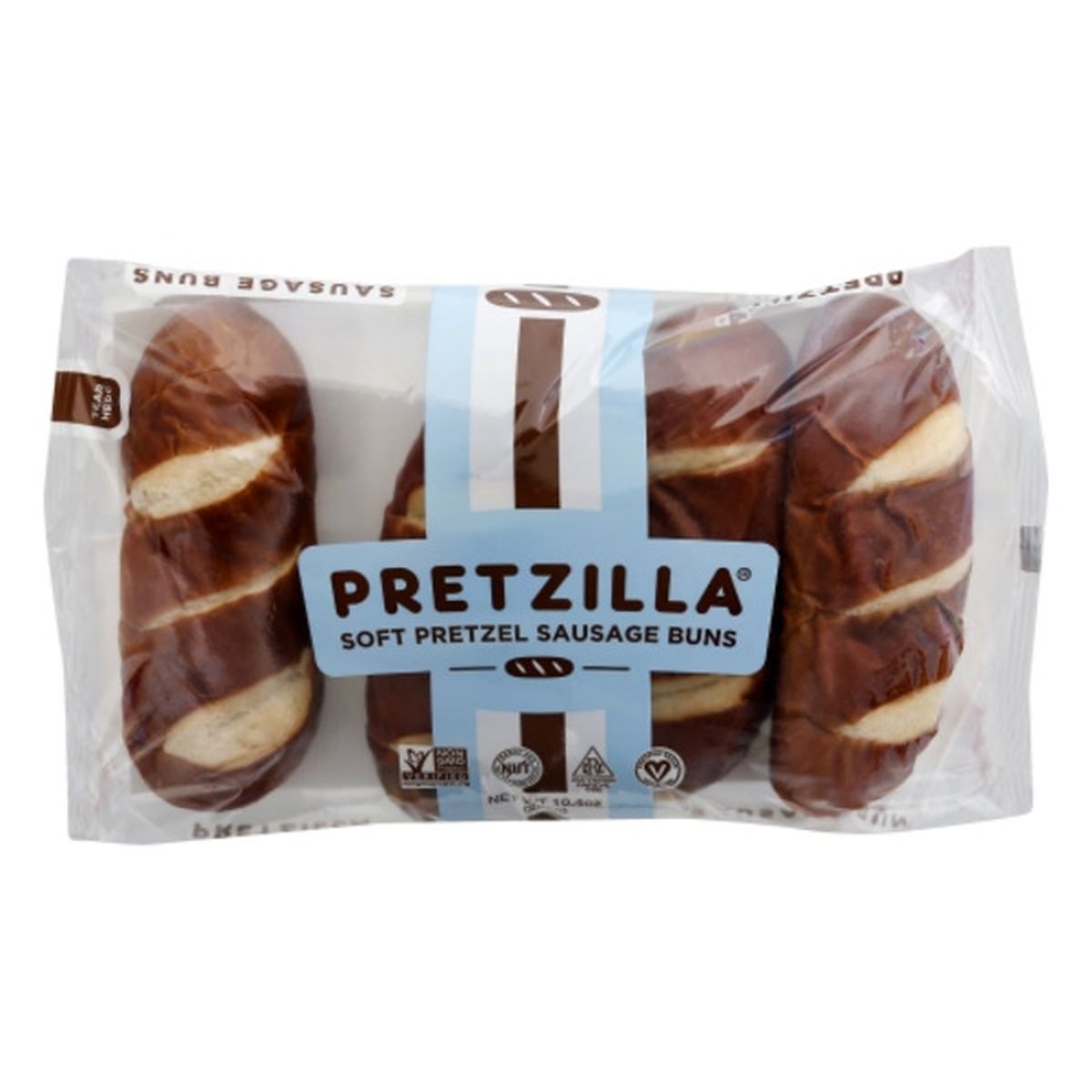 Calories in Pretzilla Sausage Buns, Soft Pretzel