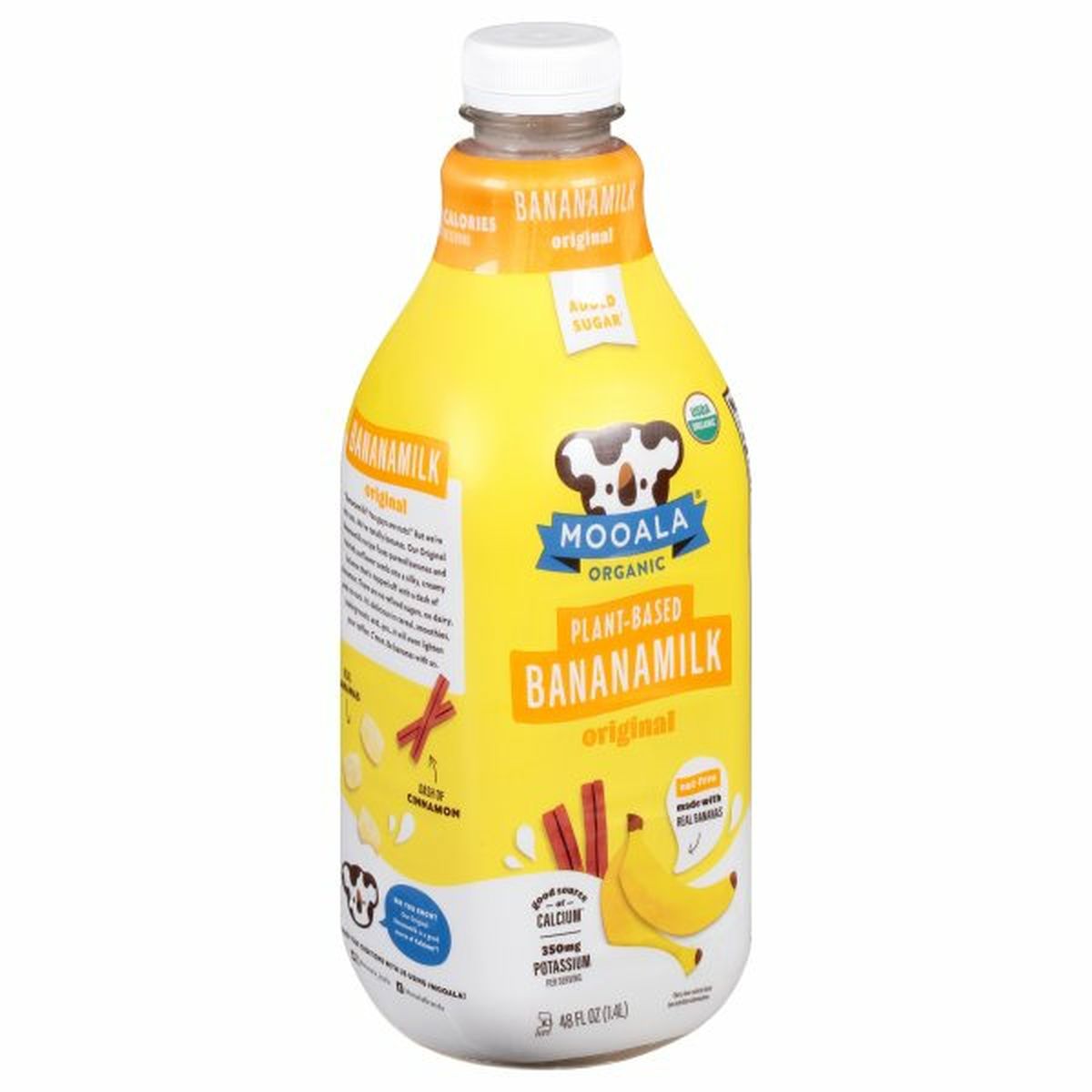Calories in Mooala Banana Milk, Plant-Based, Original