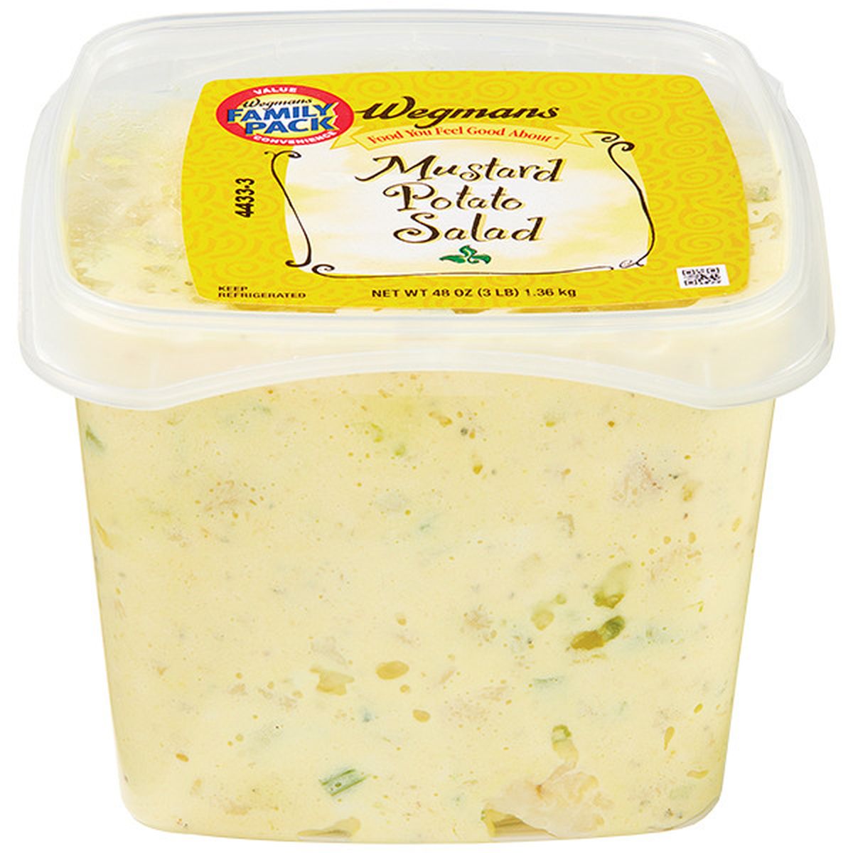 Calories in Wegmans Mustard Potato Salad, FAMILY PACK