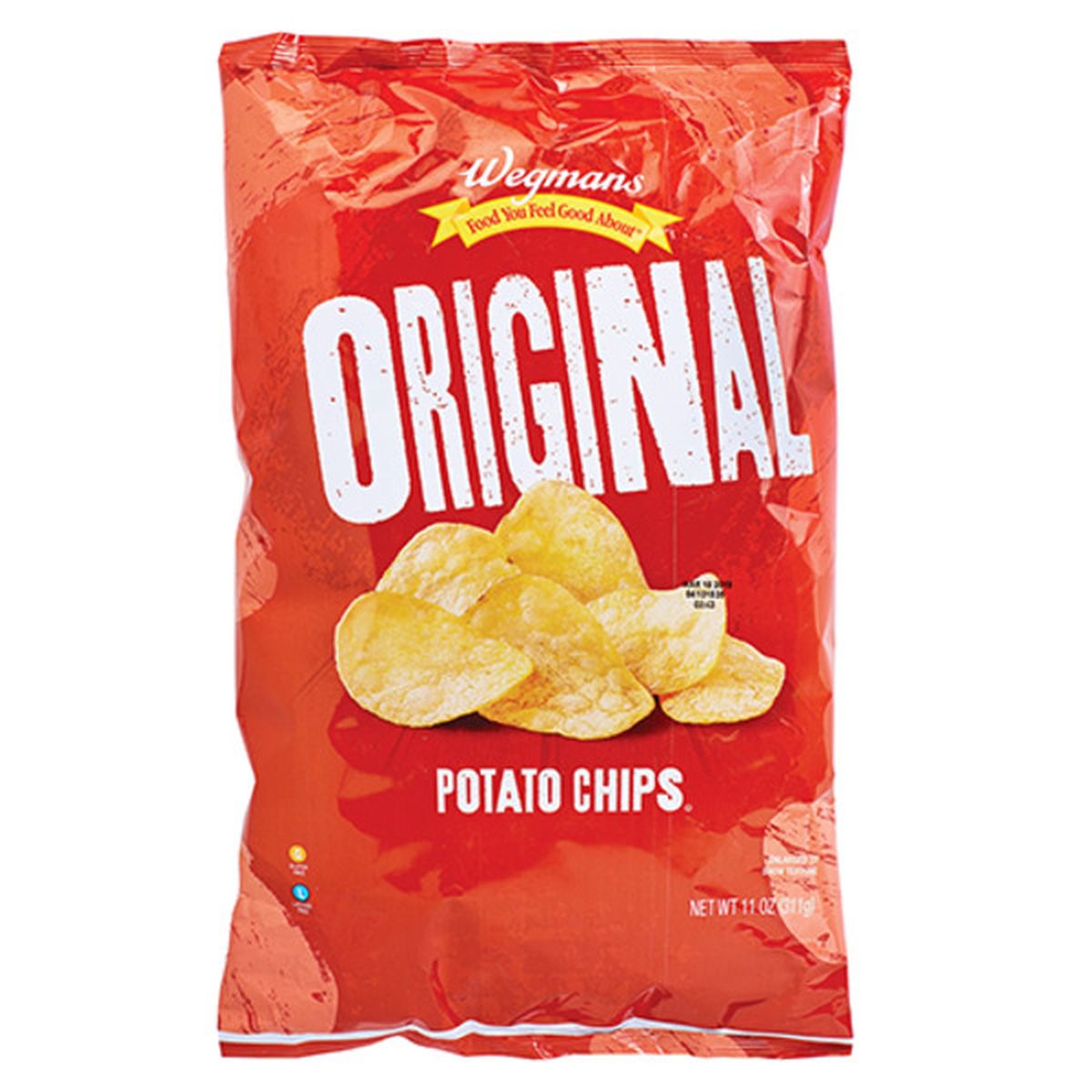 Calories in Wegmans Original Potato Chips