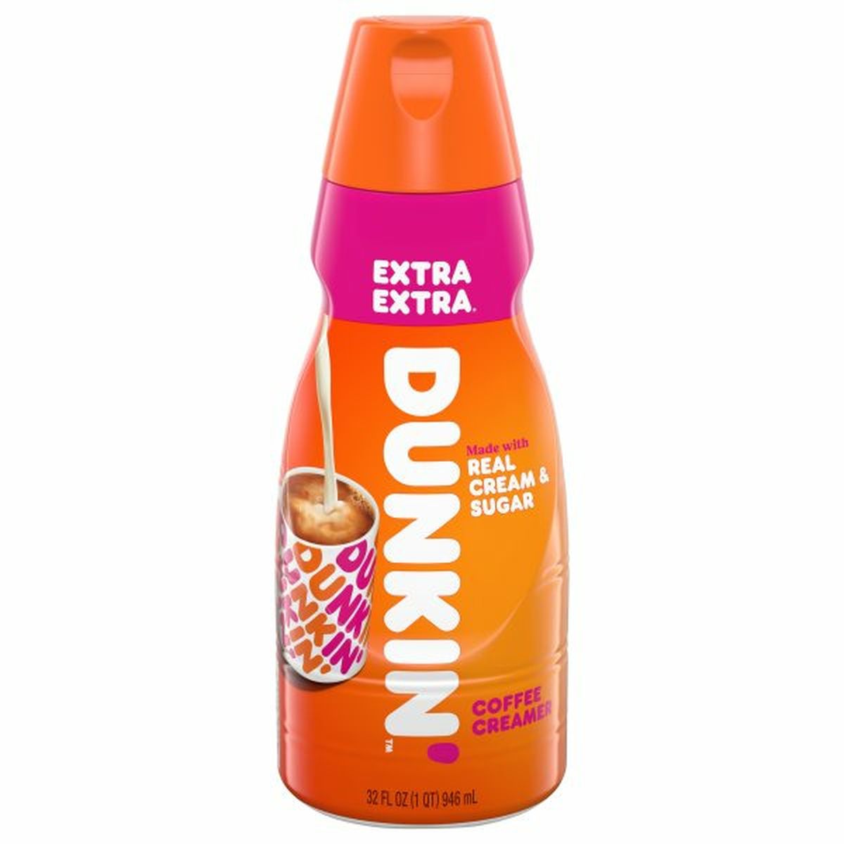 Calories in Dunkin' Coffee Creamer, Extra Extra