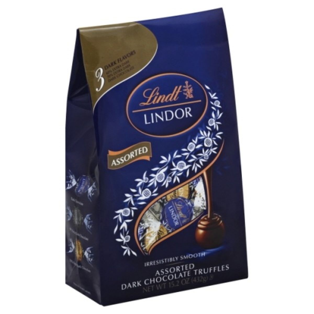 Calories in Lindt Chocolate, Dark Truffles, Assorted