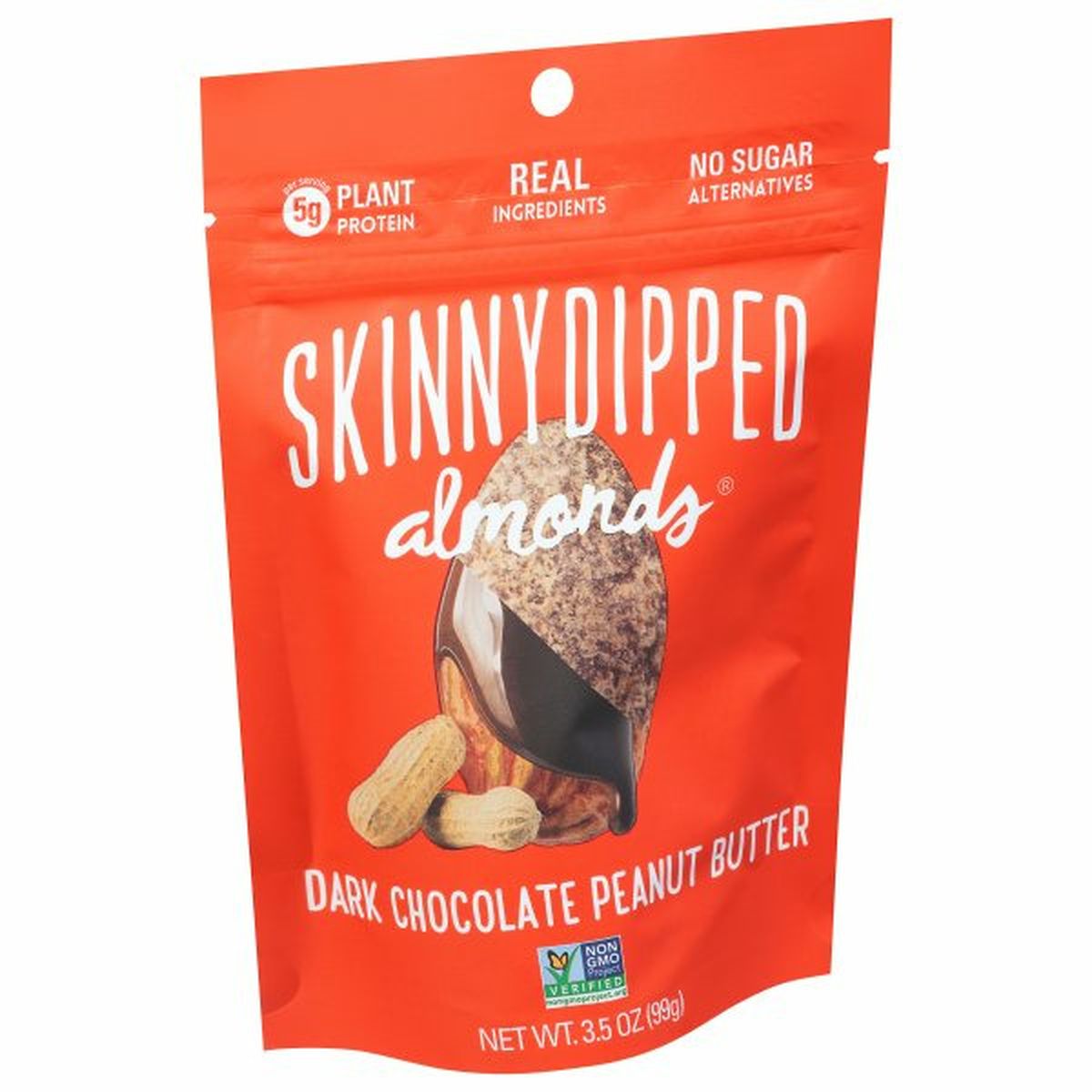 Calories in Skinny Dipped Almonds Almonds, Dark Chocolate Peanut Butter