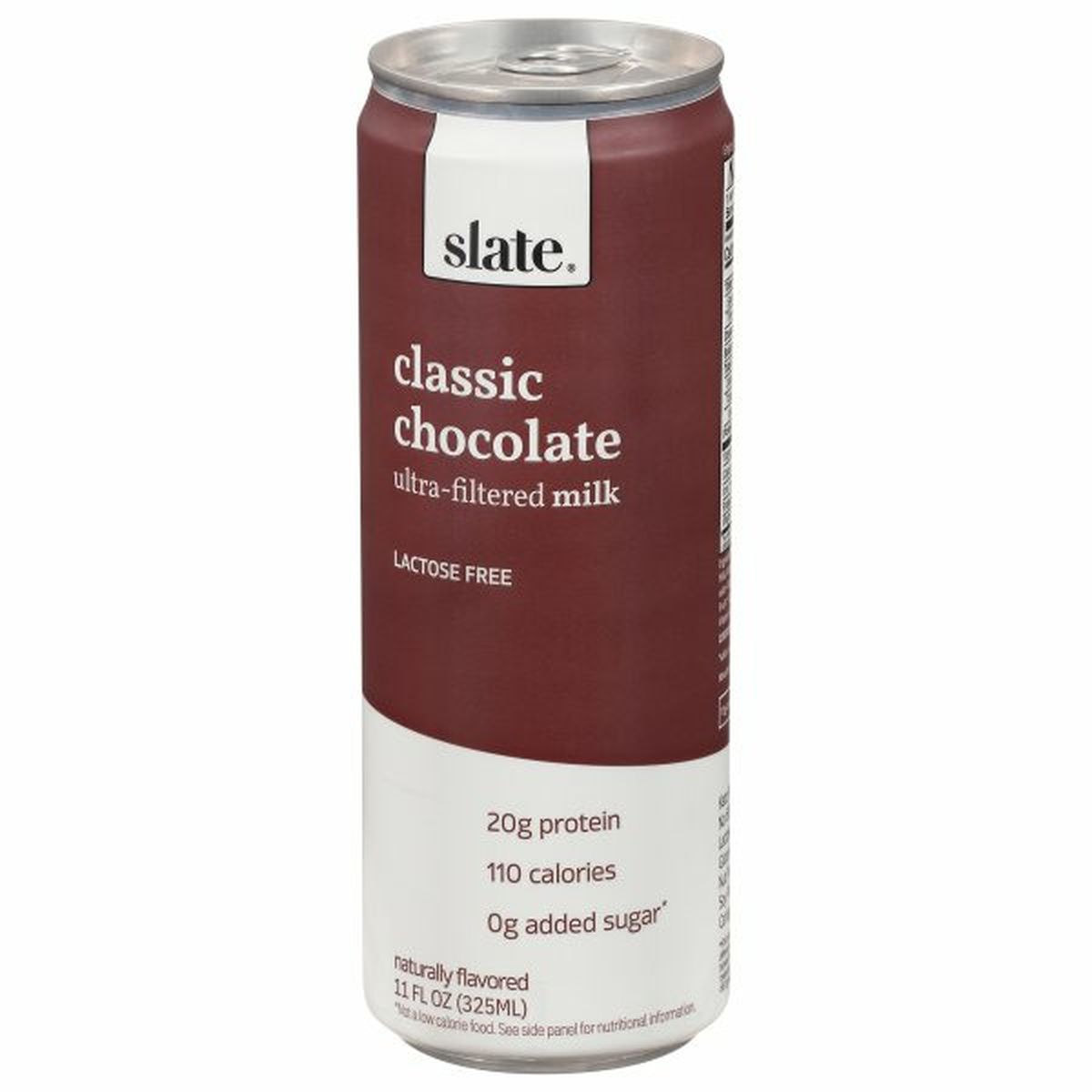 Calories in Slate Milk, Classic Chocolate