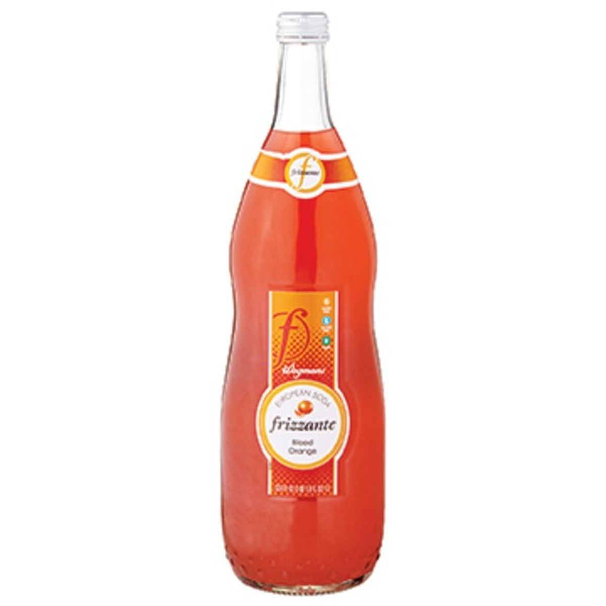Calories in Wegmans Frizzante Blood Orange European Soda