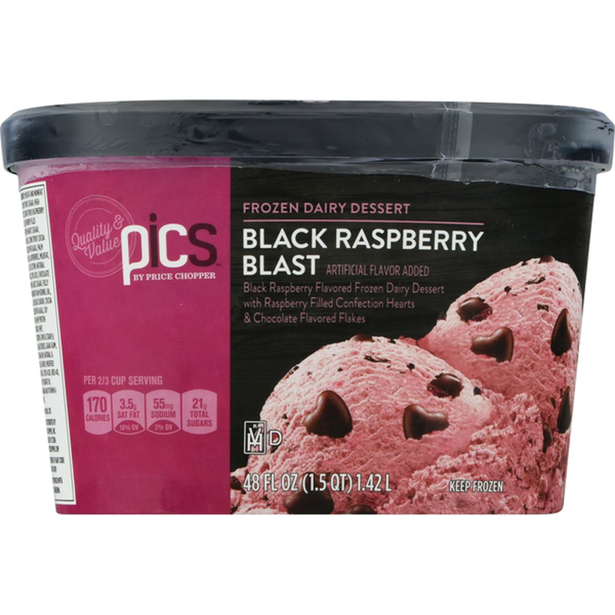 Pics Black Raspberry Blast Ice Cream | Fig App