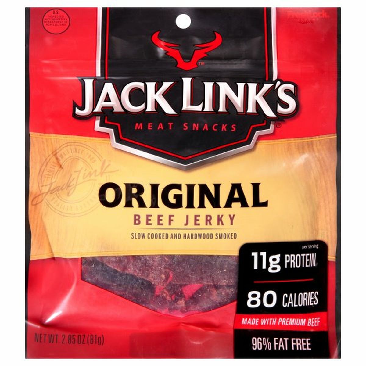 Calories in Jack Link's Beef Jerky, Original
