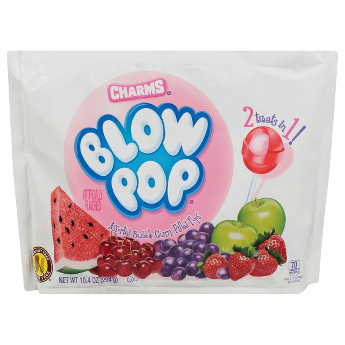 Calories in Charms Blow Pop, Assorted