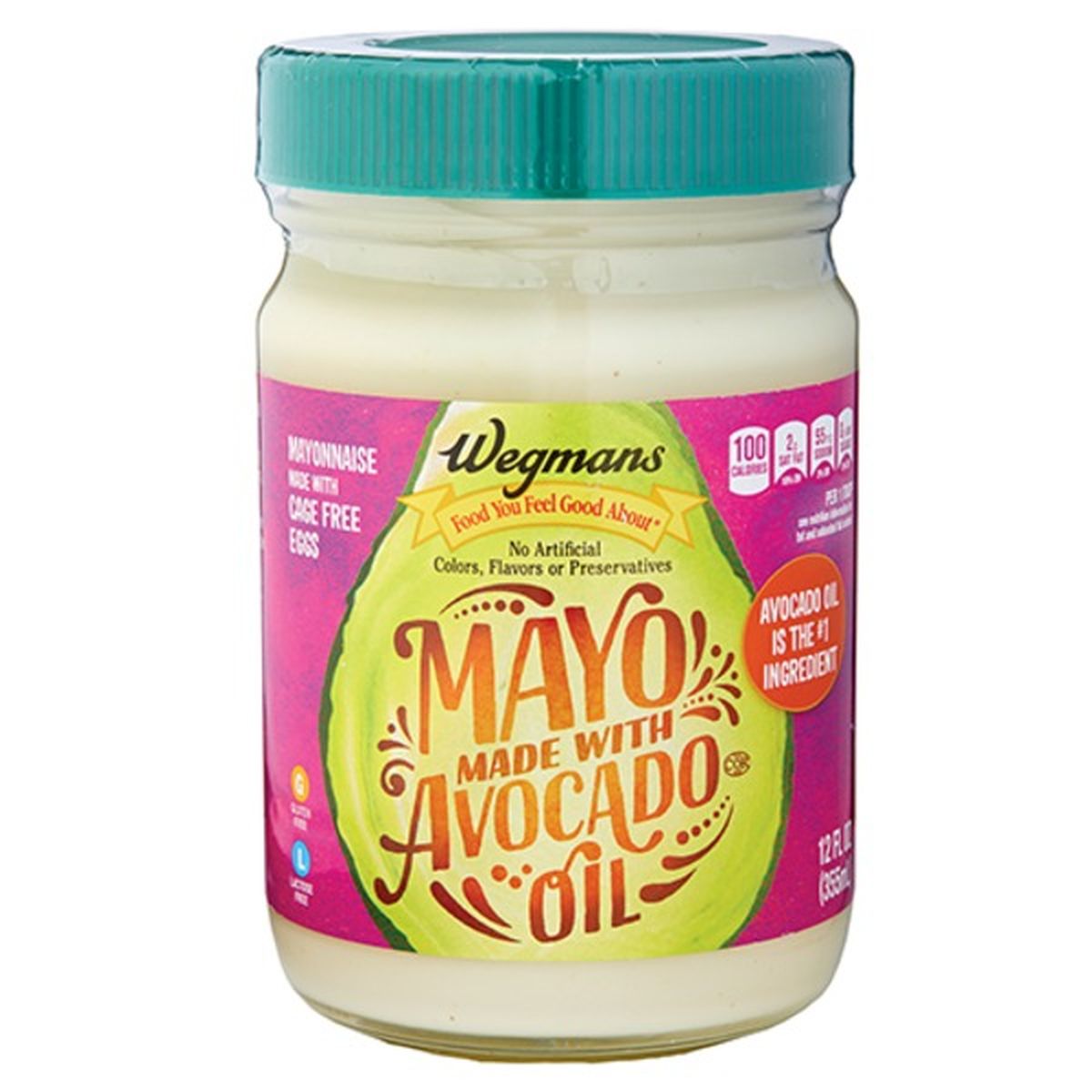 Calories in Wegmans Mayo Made with Avocado Oil