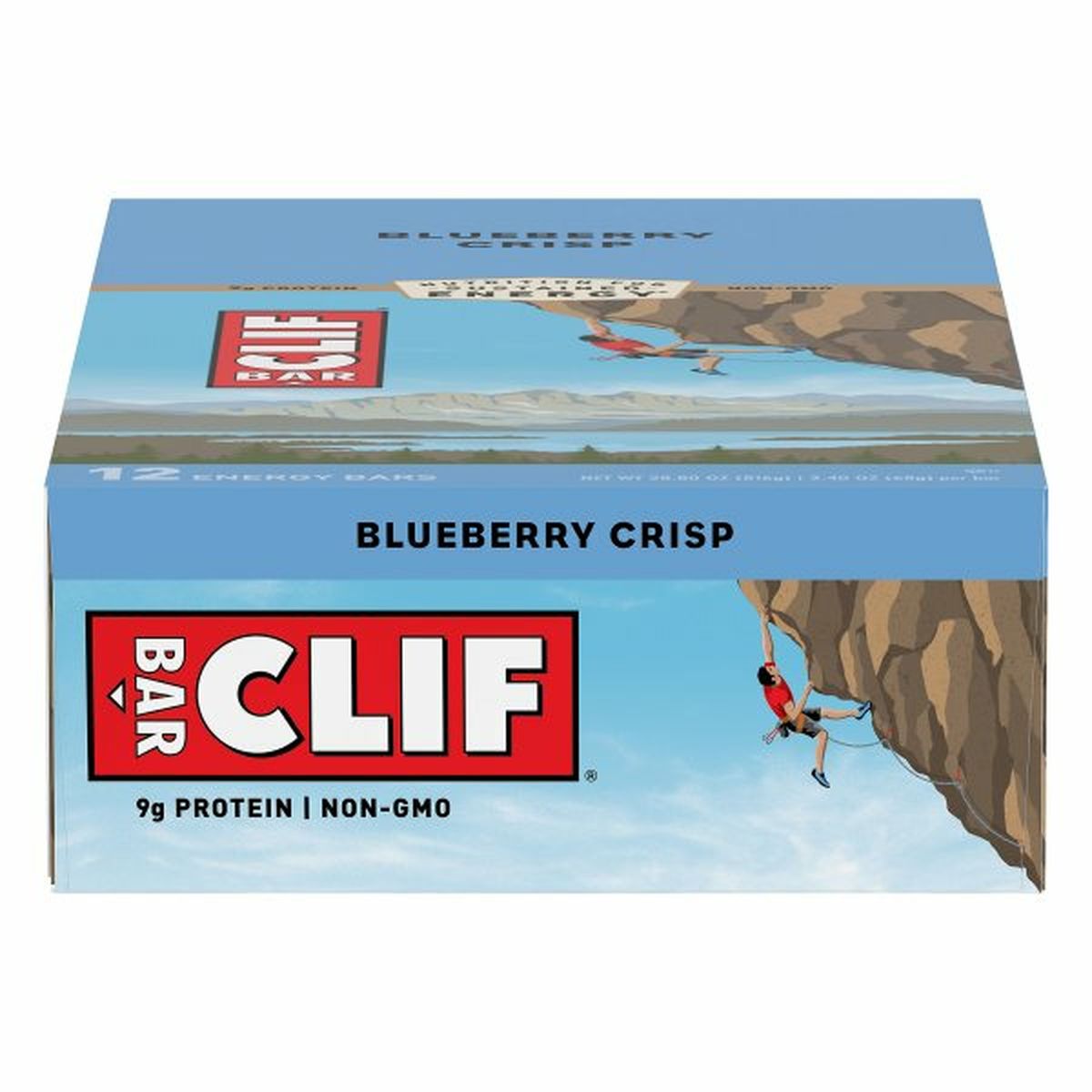 Calories in CLIF BAR Energy Bars, Blueberry Crisp