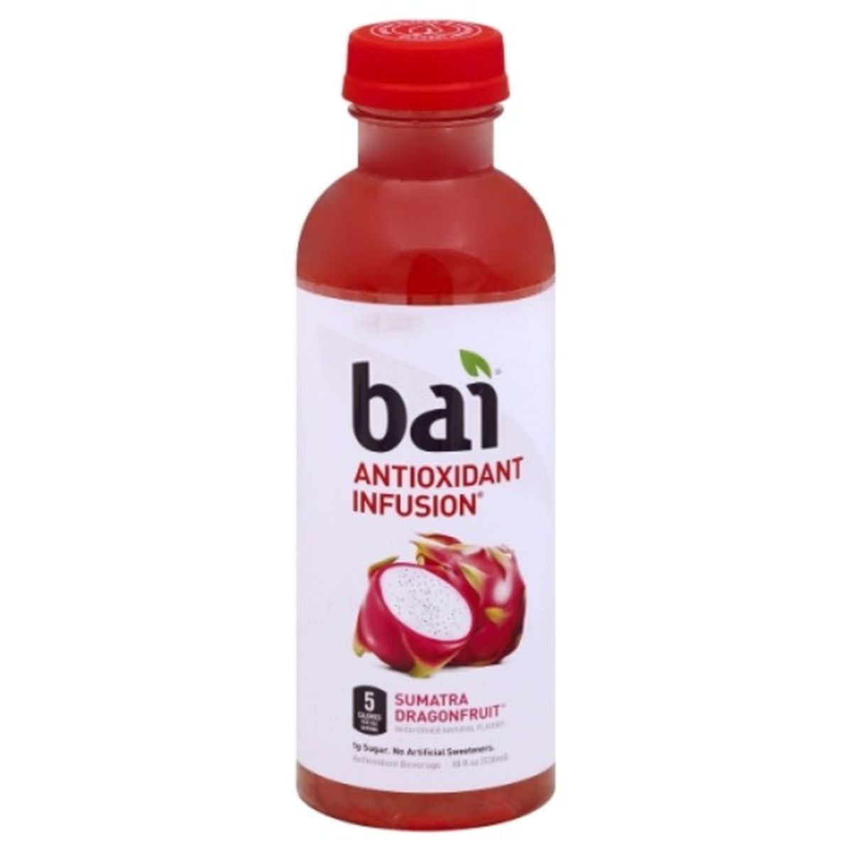 Calories in Bai Antioxidant Infusion, Sumatra Dragonfruit