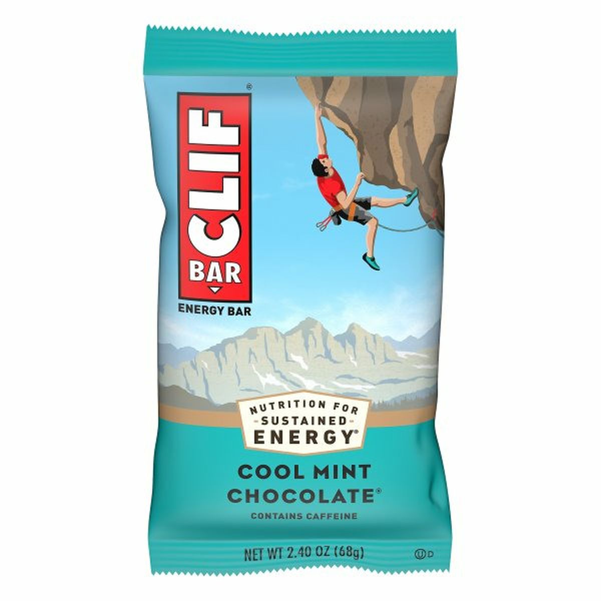 Calories in CLIF BAR Energy Bar, Cool Mint Chocolate