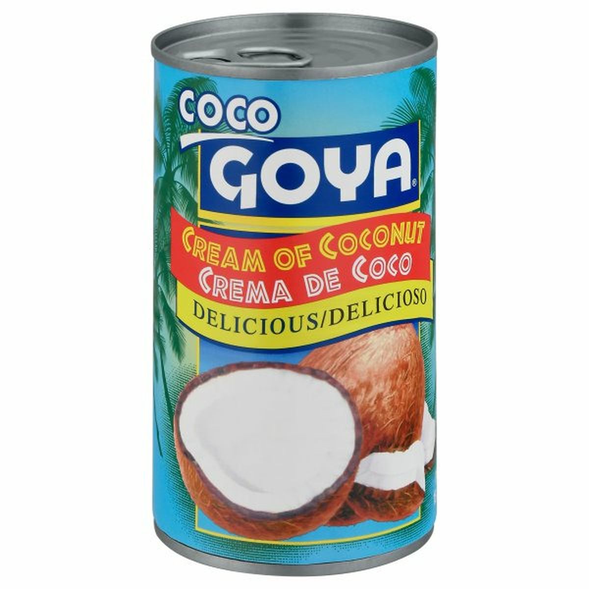 Calories in Goya Cream of Coconut, Coco