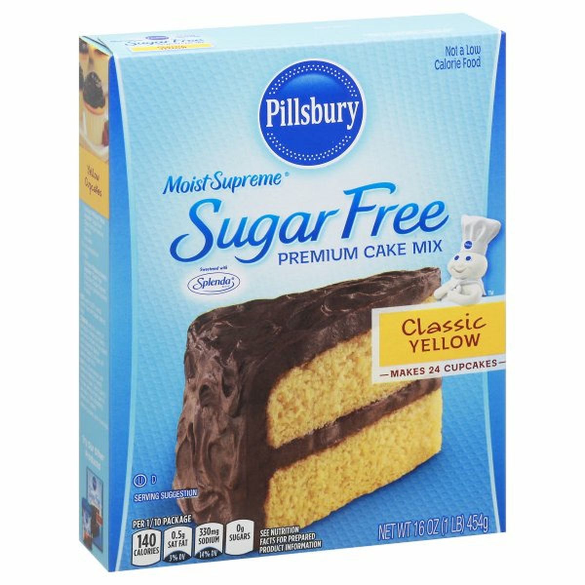 Calories in Pillsbury Moist Supreme Cake Mix, Premium, Classic Yellow
