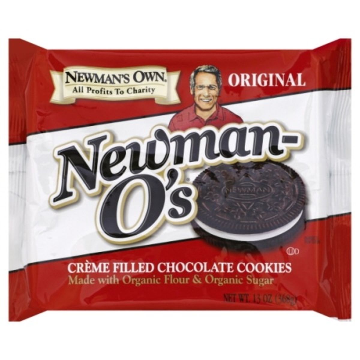 Calories in Newman's Own Organics. Newman-O's Cookies, Original