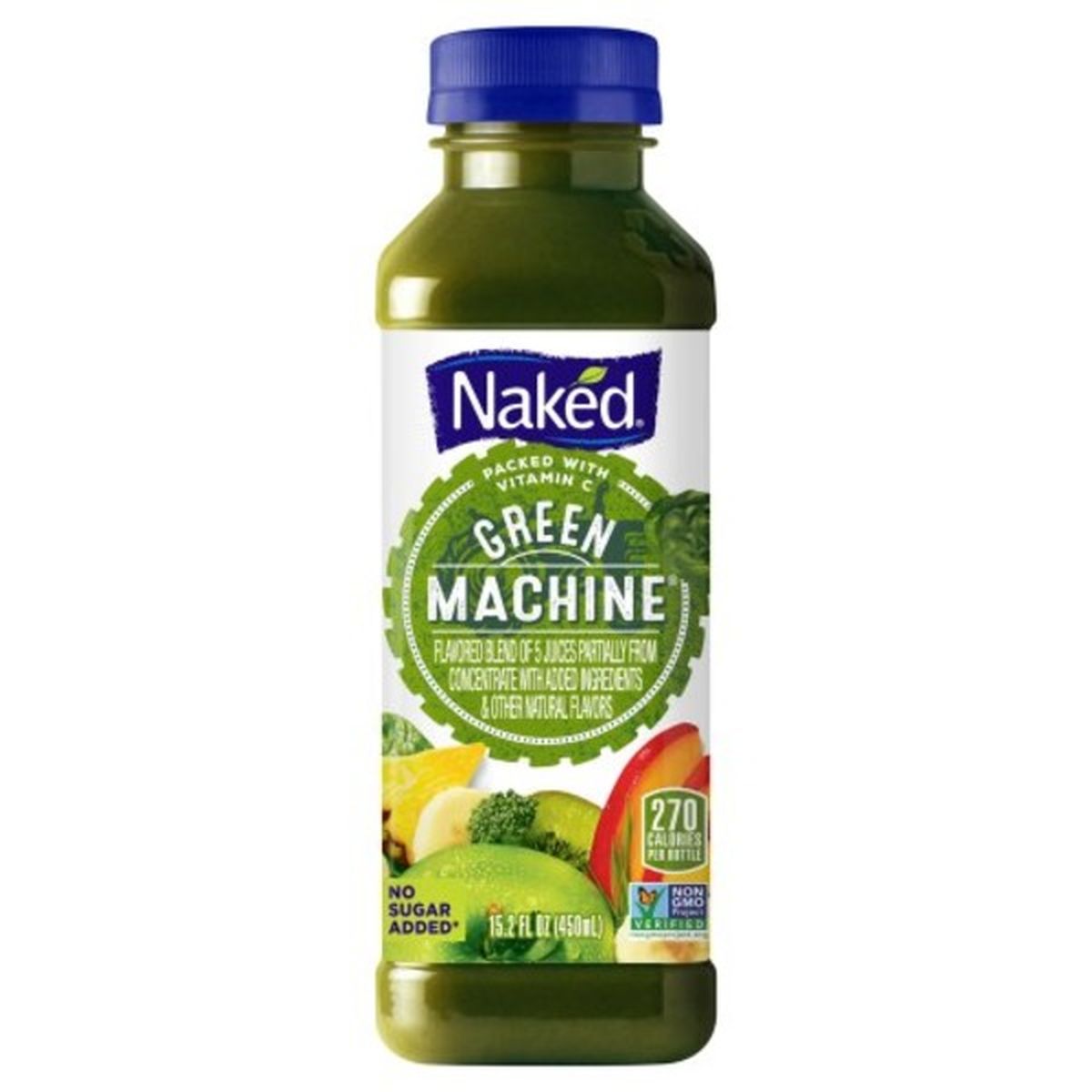 Calories in Naked Machine Chilled  Juice, Green