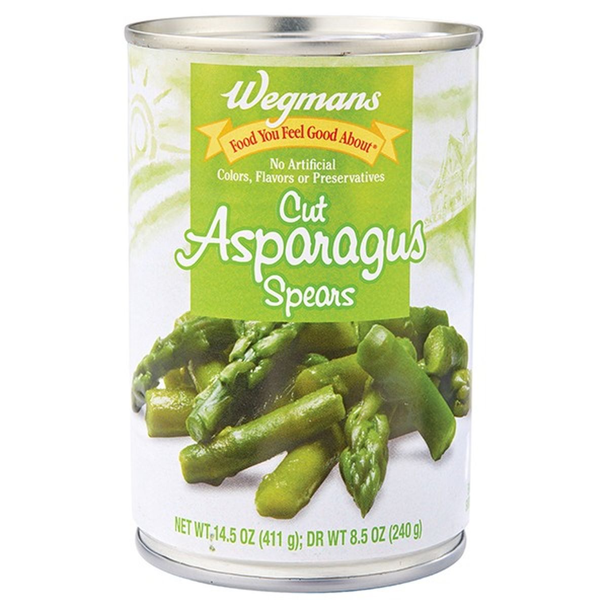 Calories in Wegmans Asparagus, Cut Spears & Tips