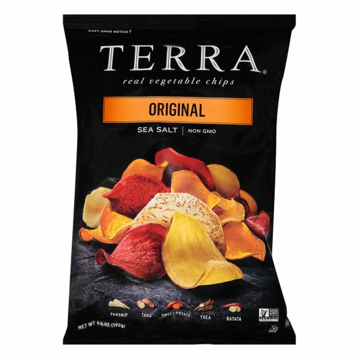 Calories in TERRA Vegetable Chips, Original, Sea Salt