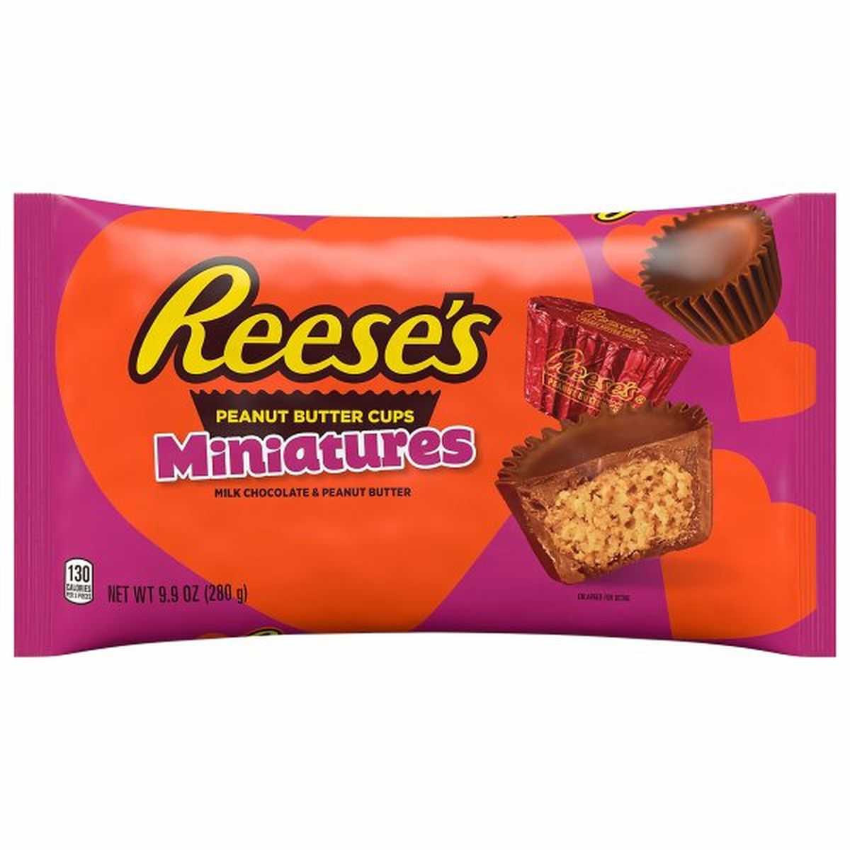 Calories in Reese's Peanut Butter Cups, Miniatures