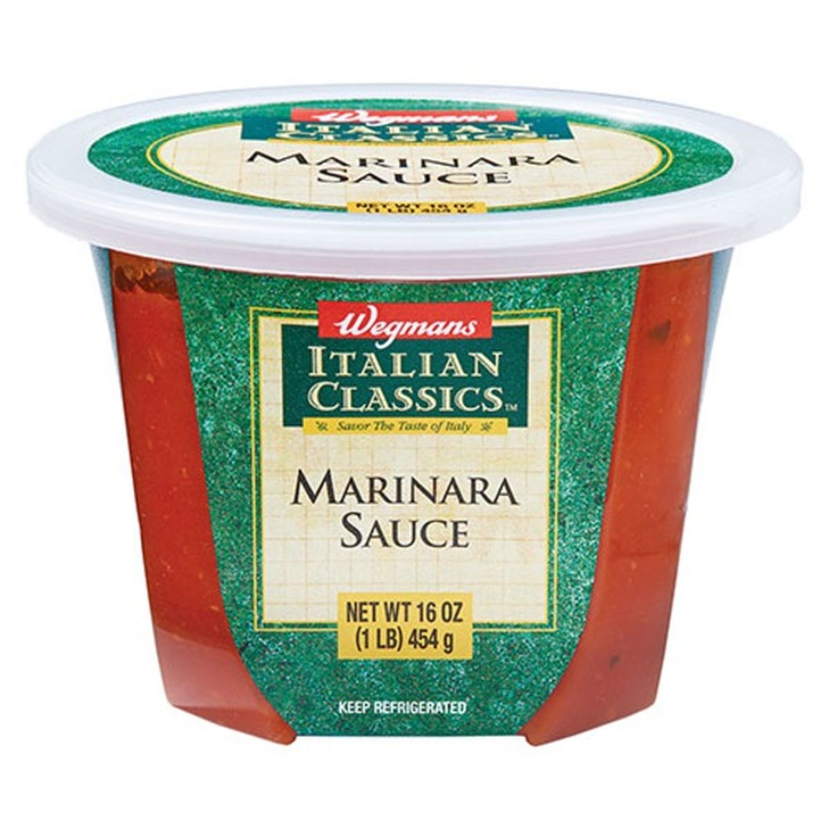 Calories in Wegmans Italian Classics Marinara Sauce