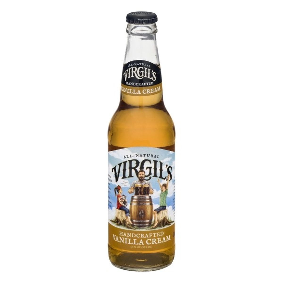 Calories in Virgil's Beer, Handcrafted, Vanilla Cream
