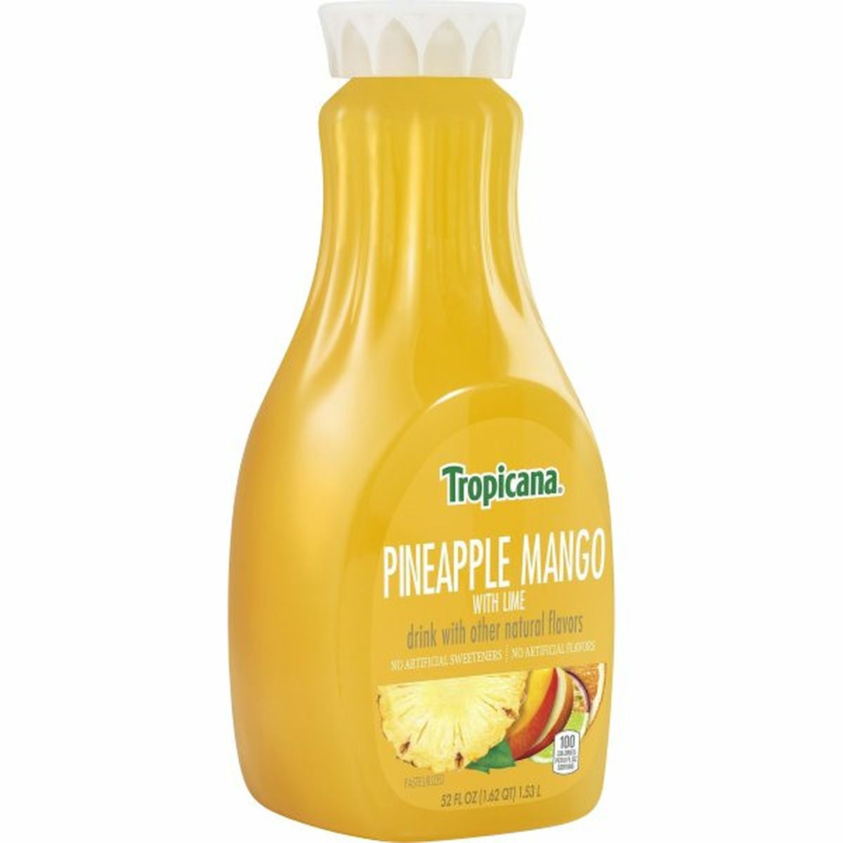 Calories in Tropicana Drink, Pineapple Mango with Lime