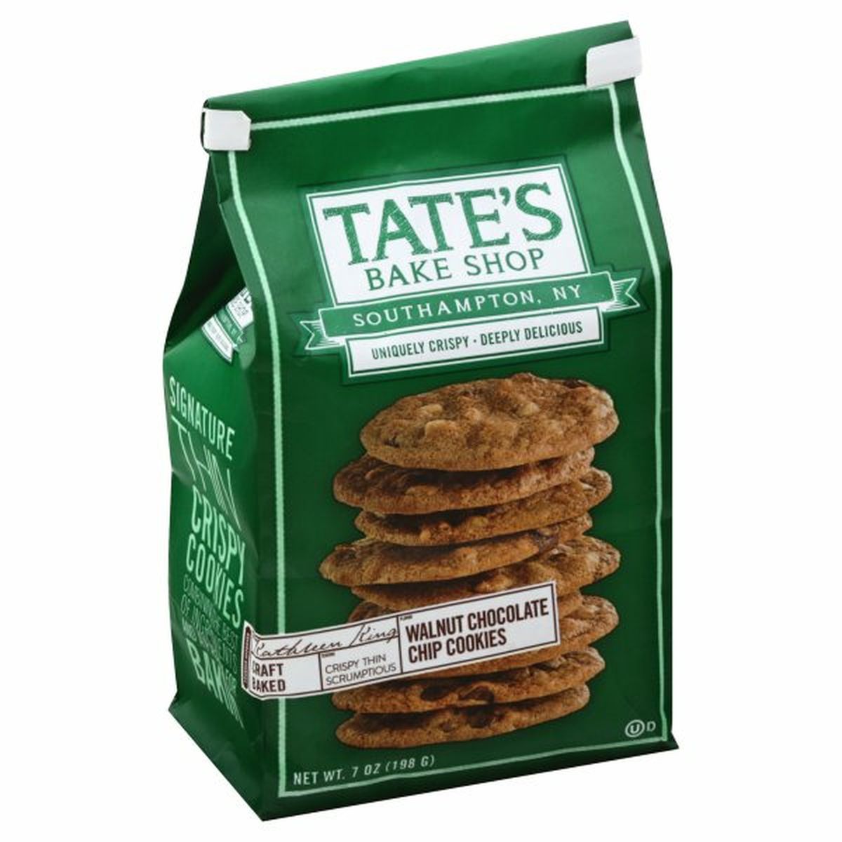 Calories in Tate's Bake Shop Cookies, Walnut Chocolate Chip
