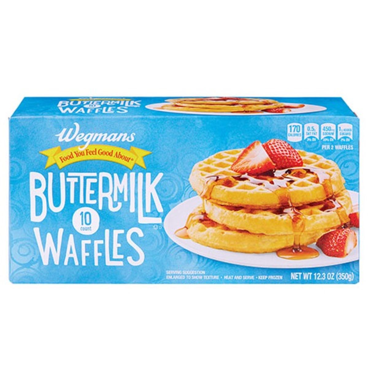 Calories in Wegmans Buttermilk Waffles