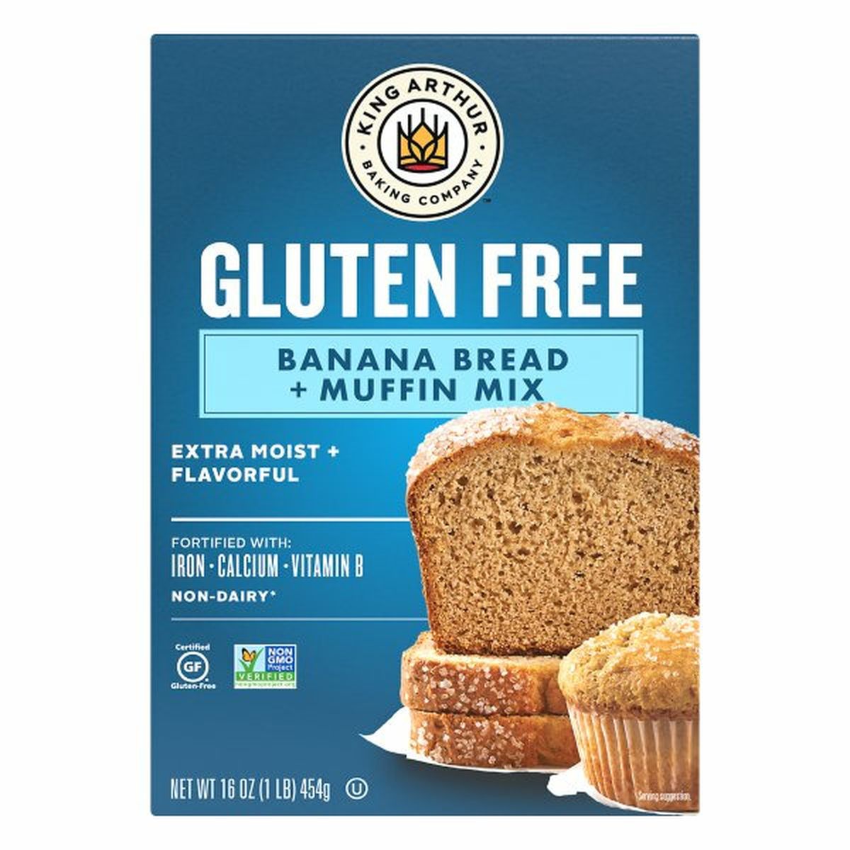 Calories in King Arthur Baking Company Banana Bread + Muffin Mix, Gluten Free