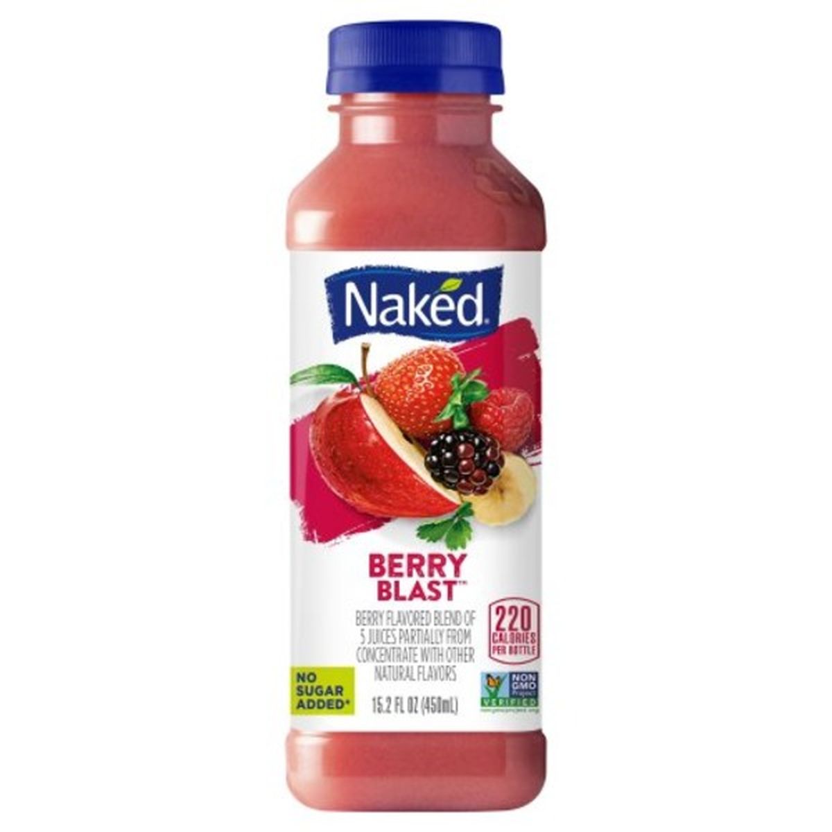 Calories in Naked Fruit & Veggie Chilled Juice, Berry