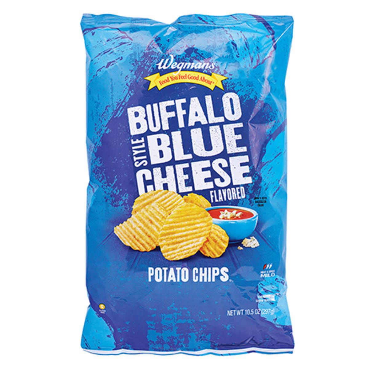 Calories in Wegmans Buffalo Style Blue Cheese Flavored Potato Chips