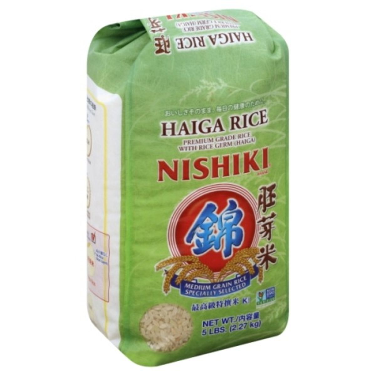 Calories in Nishiki Rice, Haiga, Medium Grain