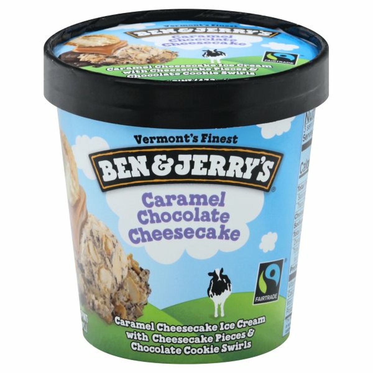 Calories in Ben & Jerry's Ice Cream, Caramel Chocolate Cheesecake