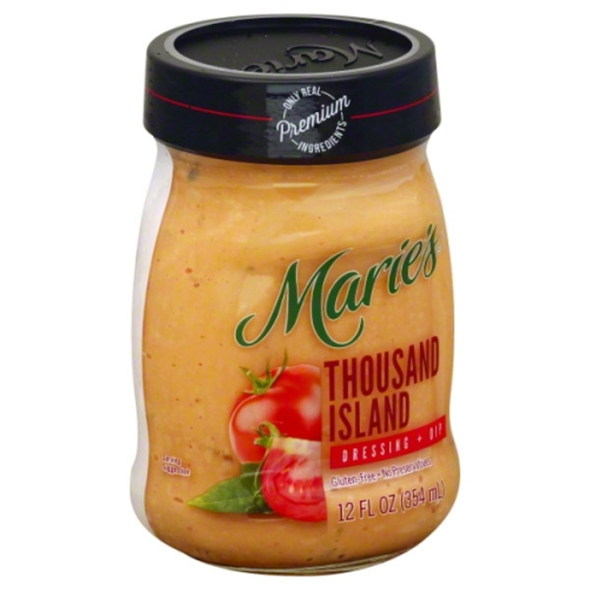 Calories in Marie's Dressing + Dip, Thousand Island