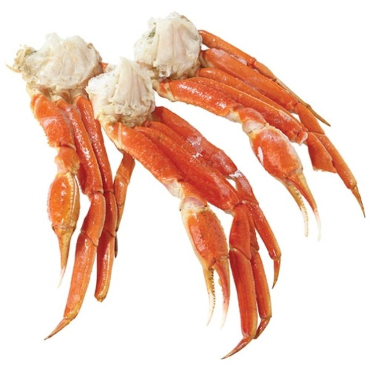 Calories in Wegmans Snow Crab Leg Clusters, Cooked