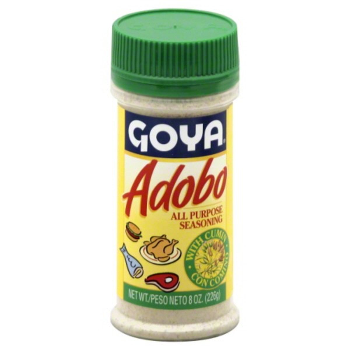 Calories in Goya Adobo Seasoning, All Purpose, with Cumin