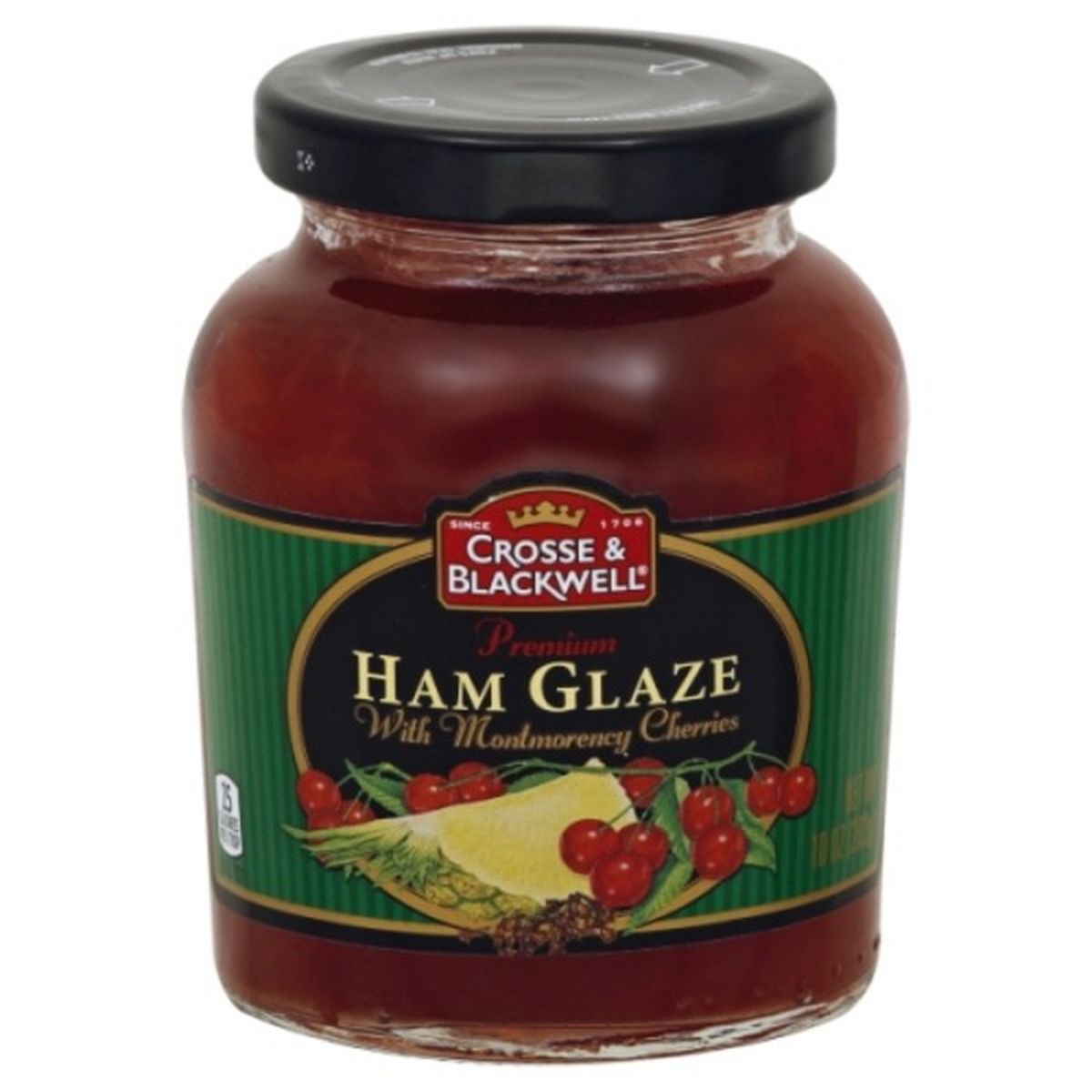 Calories in Crosse & Blackwell Ham Glaze, Premium, with Montmorency Cherries,