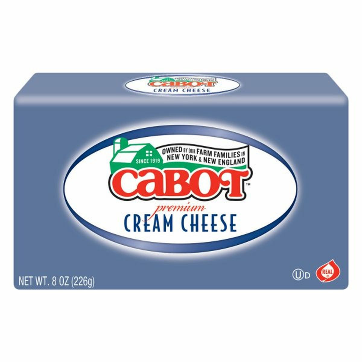 Calories in Cabot Cream Cheese, Premium