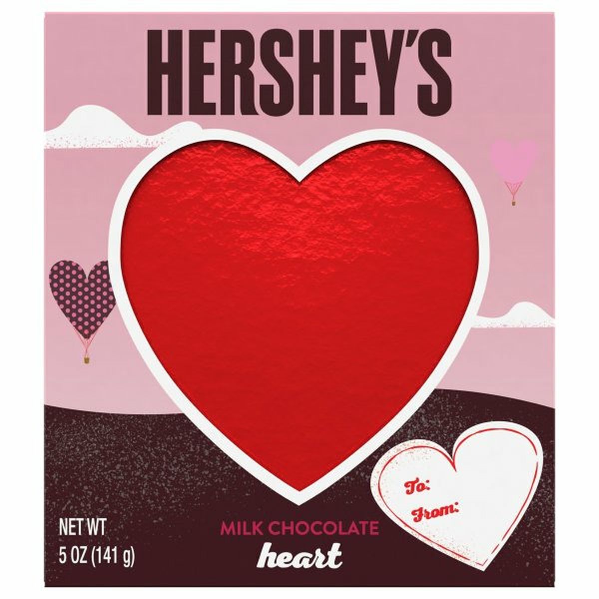 Calories in Hershey's Milk Chocolate, Heart